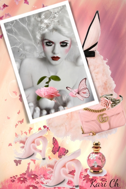 Pink 3- combinação de moda