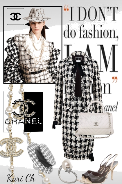 Chanel antrekk 11-5- combinação de moda