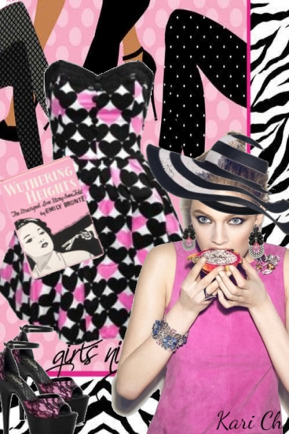 Pink and Black 14-7...- Combinazione di moda