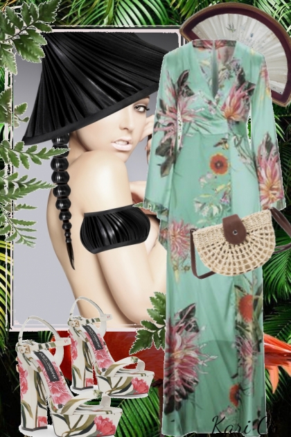 Kimono 18-7- Модное сочетание