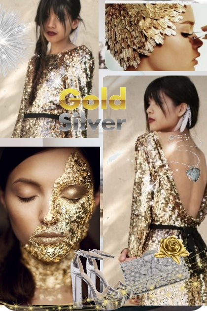 Gold and silver 24-10- Combinazione di moda