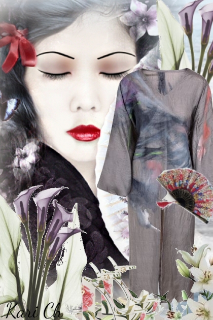 Lilla kimono 28-10- Fashion set