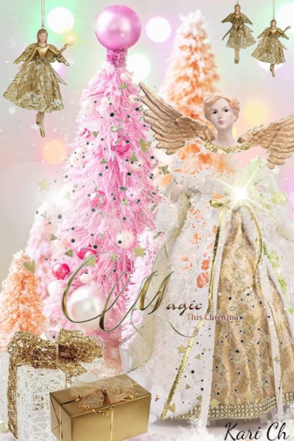 Julekort med engler 19-12- Модное сочетание