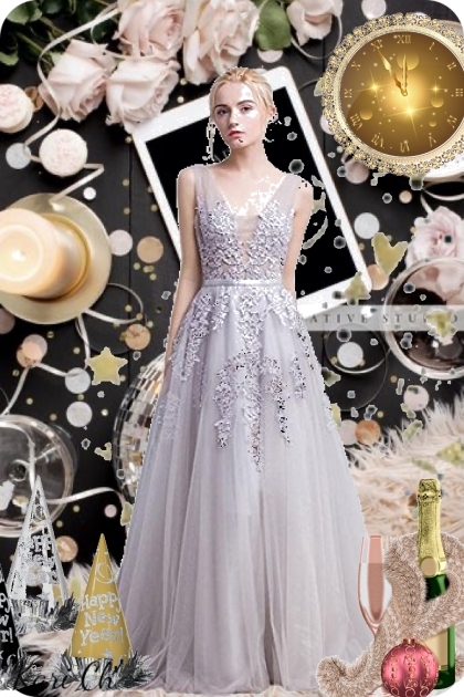 Lys lilla kjole 25-12- combinação de moda