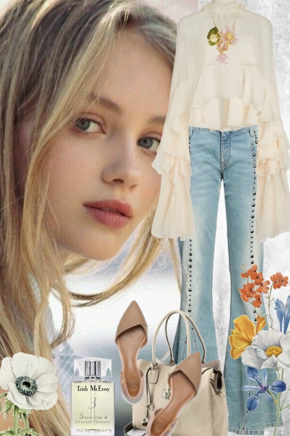 Jeans og hvit skjorte 18-5-25