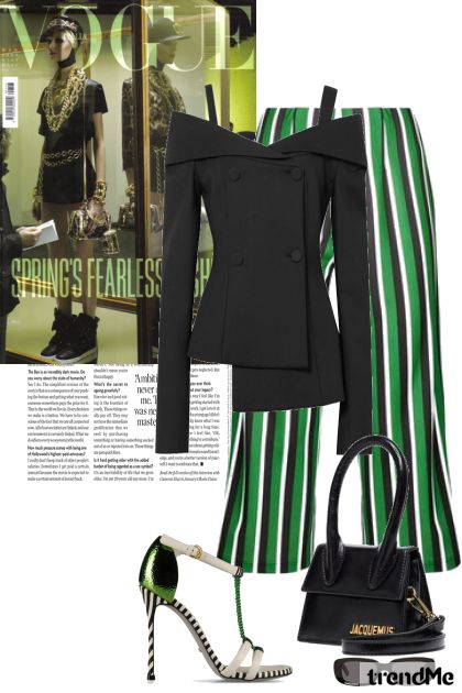 Shades of gree- Combinazione di moda