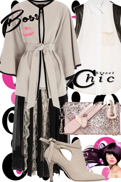 Taupe is Tops!- Fashion set