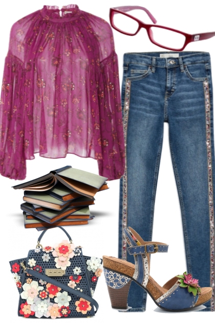 Meet me at the library.- Fashion set