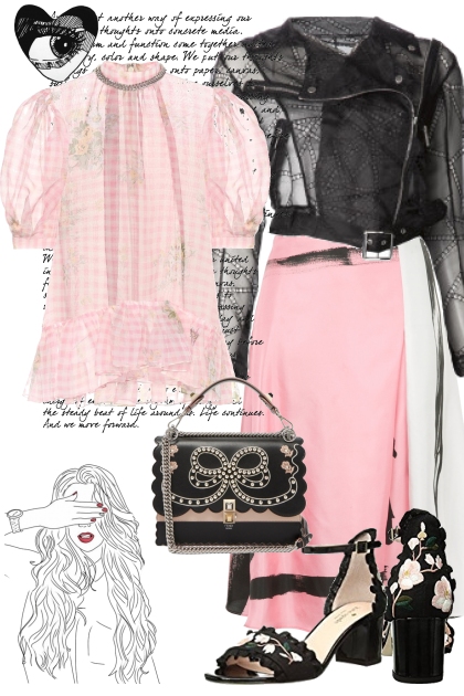  Peekaboo Pink- Combinazione di moda