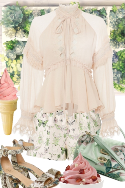 Meet for ice cream- Fashion set