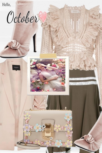 Velvet and Lace- Fashion set