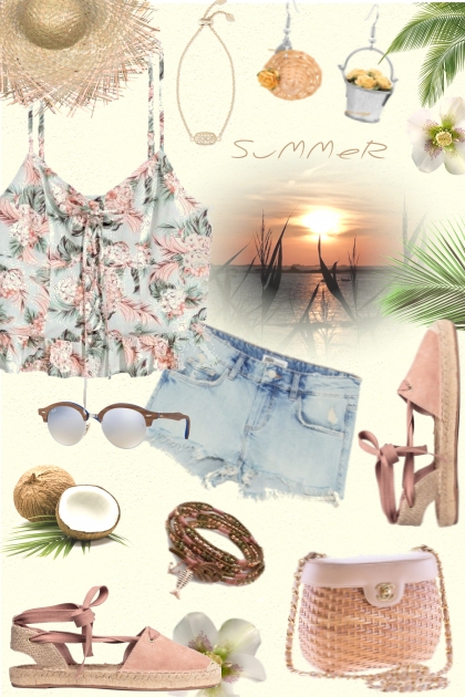 Summer Day- combinação de moda