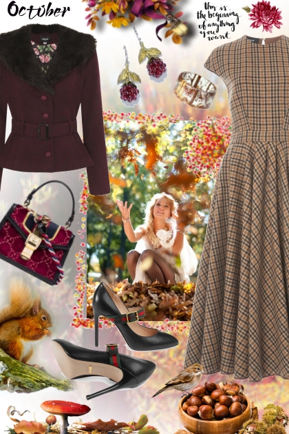 October Dress- Combinazione di moda