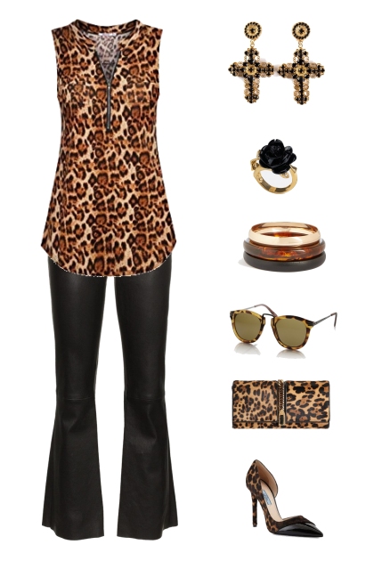 Leopard Top 1- Combinaciónde moda