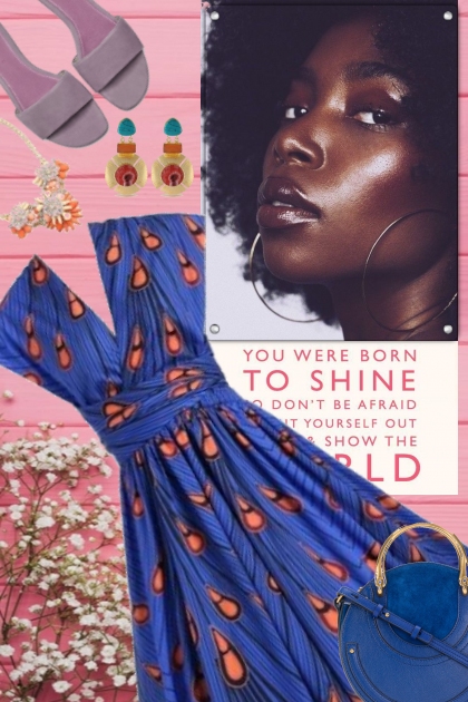 African Print- Modna kombinacija