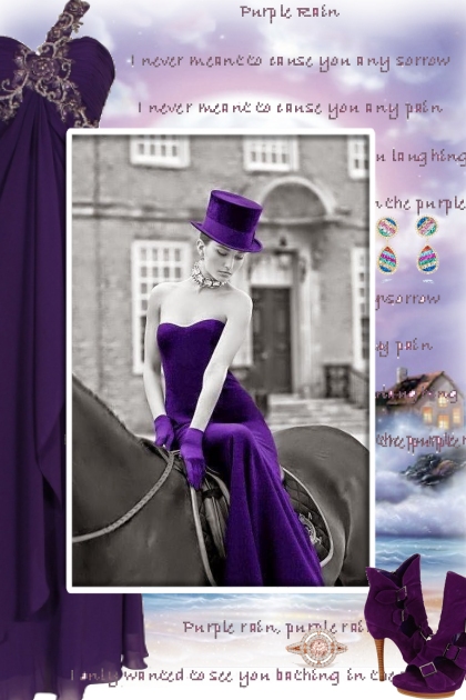 purple reign- Combinaciónde moda