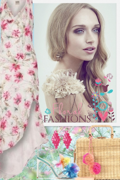 Floral Fashions- Modna kombinacija