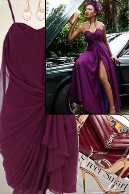 Royal Purple- Modna kombinacija