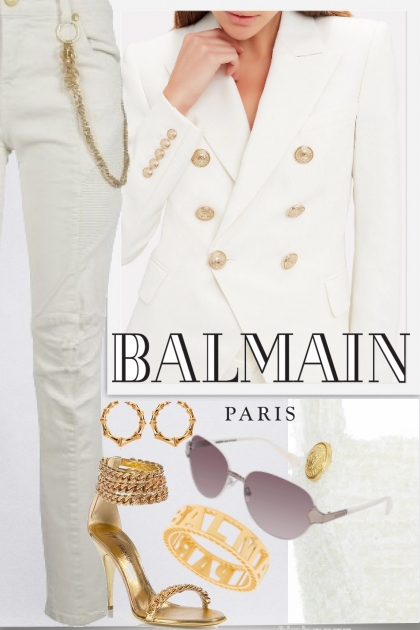 Balmain Paris- Modna kombinacija