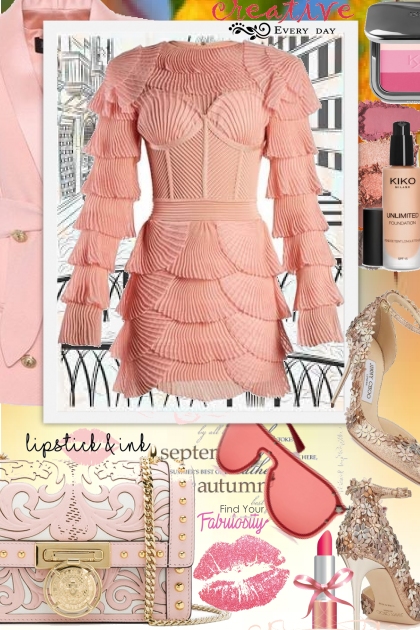 Balmain Dress- Модное сочетание