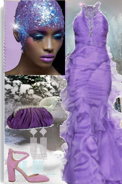 Purple Ice- Fashion set