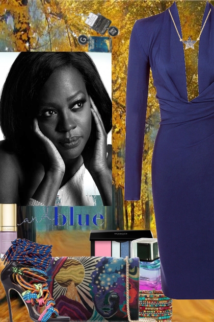 And Blue- Combinazione di moda