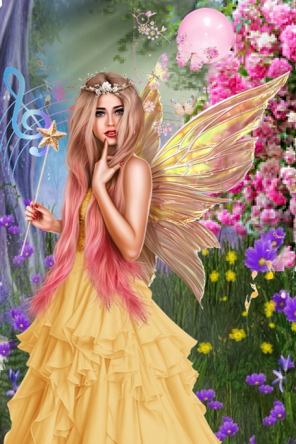 Fairy- combinação de moda