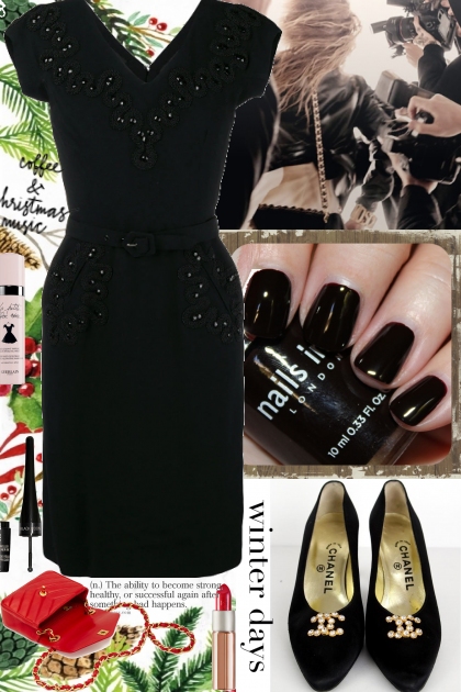 Little Black Dress- Модное сочетание
