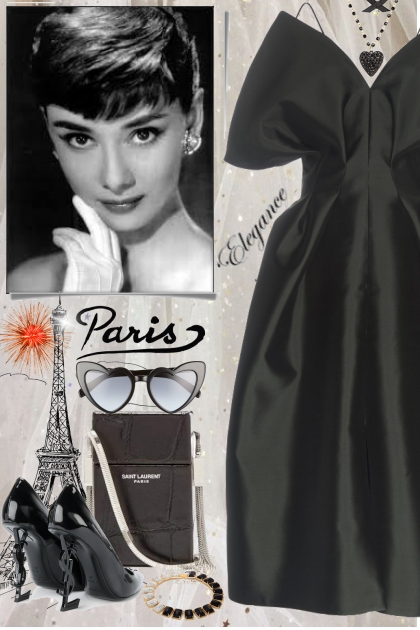 Audrey Hepburn- combinação de moda