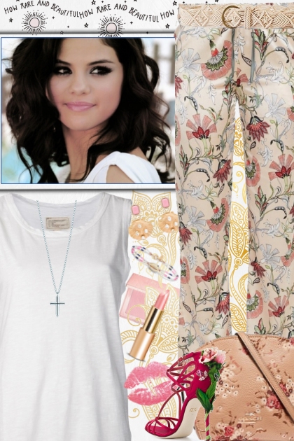 Selena Casual Looks- Combinazione di moda