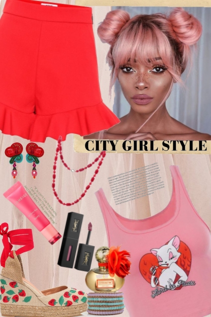 Pretty City Girl- Fashion set