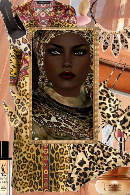Leopard Print- Модное сочетание