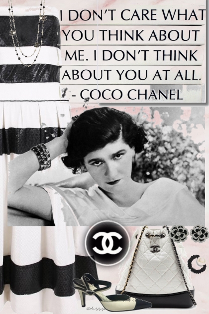Coco Chanel- Modna kombinacija