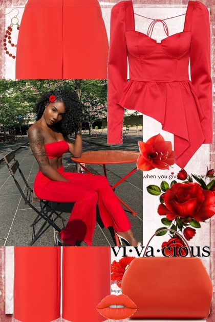 Red Heart- Fashion set