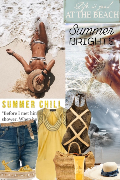 Summer chill- combinação de moda