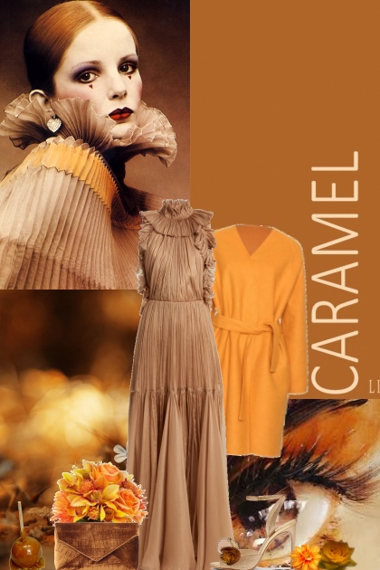 Caramel- Modekombination