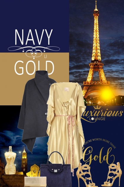 Navy - Gold