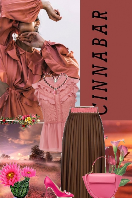 Cinnabar - Модное сочетание