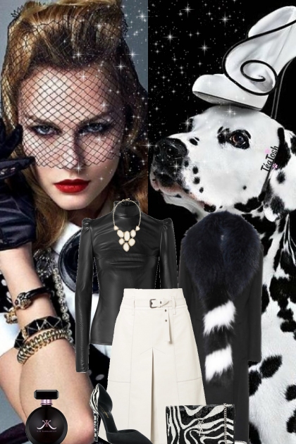 Black / White Elegance - Combinazione di moda