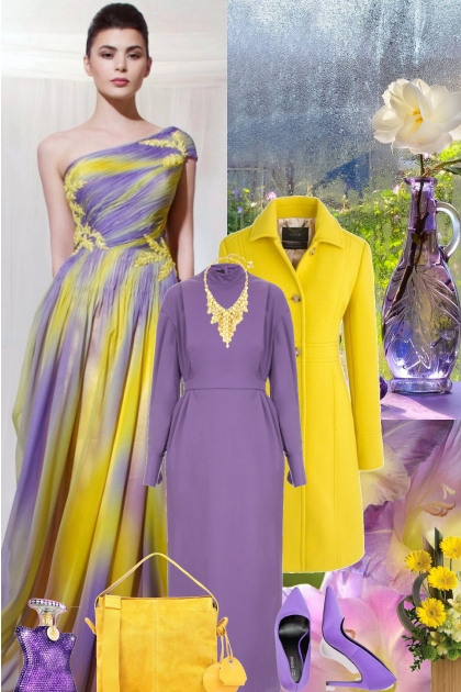 Yellow Lavender - Модное сочетание