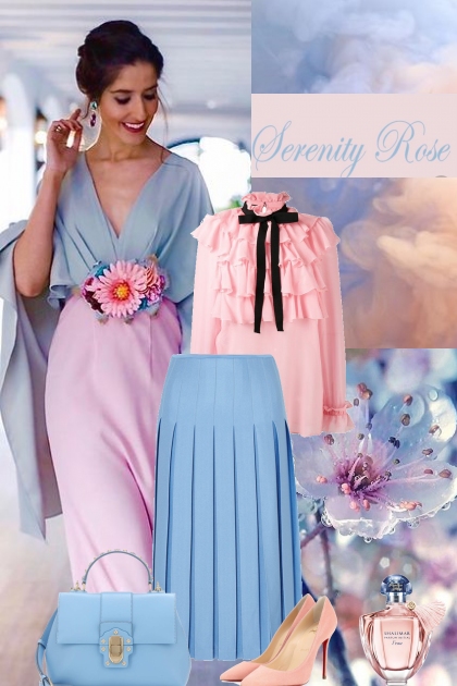 Serenity Rose- combinação de moda