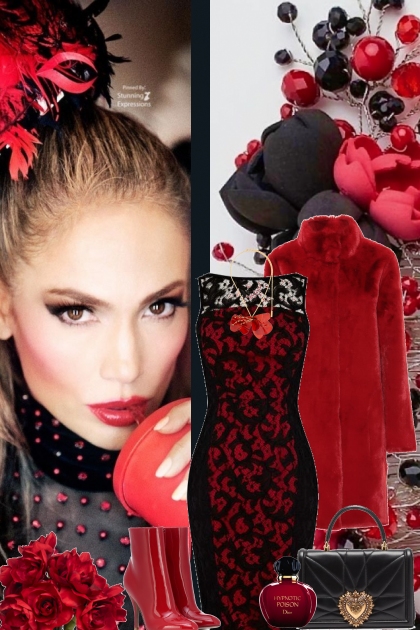 Black Red - Fashion set