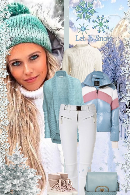 Let it Snow .....!- combinação de moda