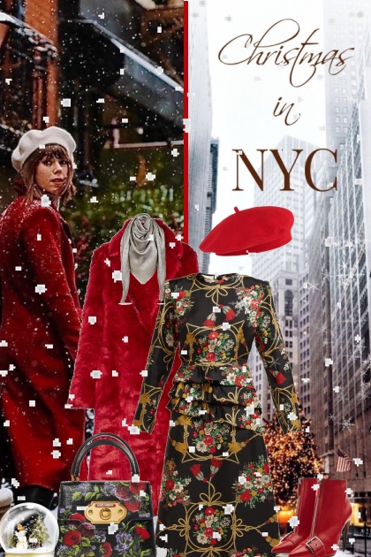 Christmas in New York City- Combinaciónde moda