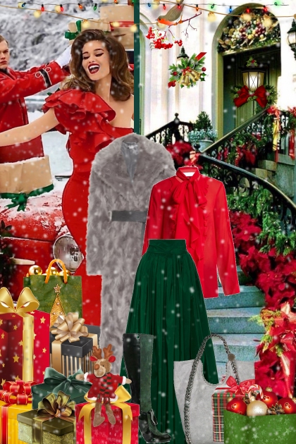Christmas Shopping - Modna kombinacija