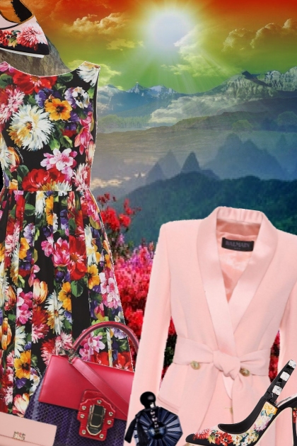 Spring is everywhere ...- Fashion set