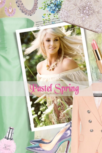 Pastel Spring- Modna kombinacija