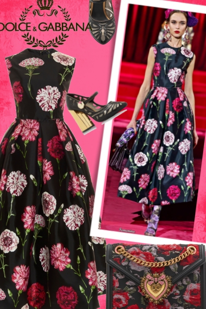 Dolce & Gabbana -Fall 2019 RTW -3- Модное сочетание
