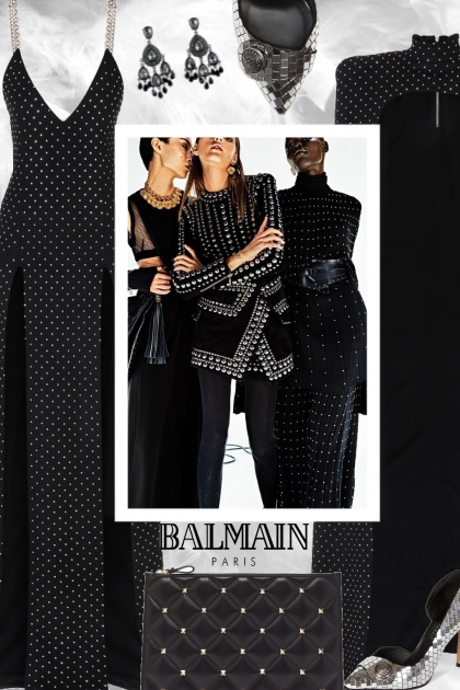 Balmain Paris- Модное сочетание
