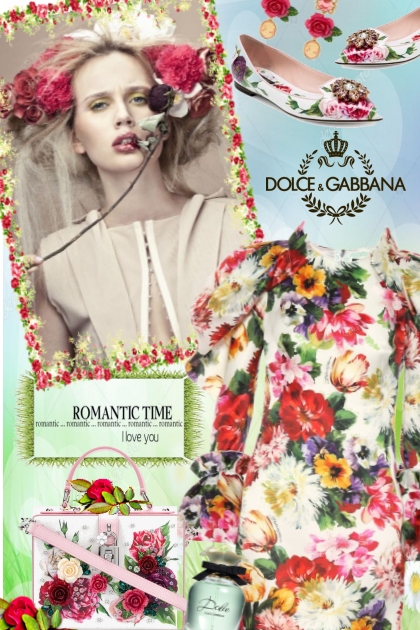 D&G Floral- Modna kombinacija